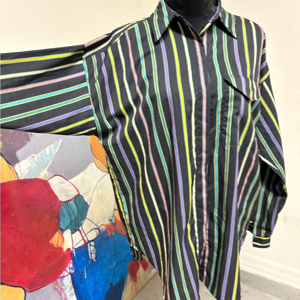 Gianna Multicolor Striped Shirt